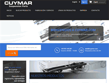 Tablet Screenshot of cuymar.com